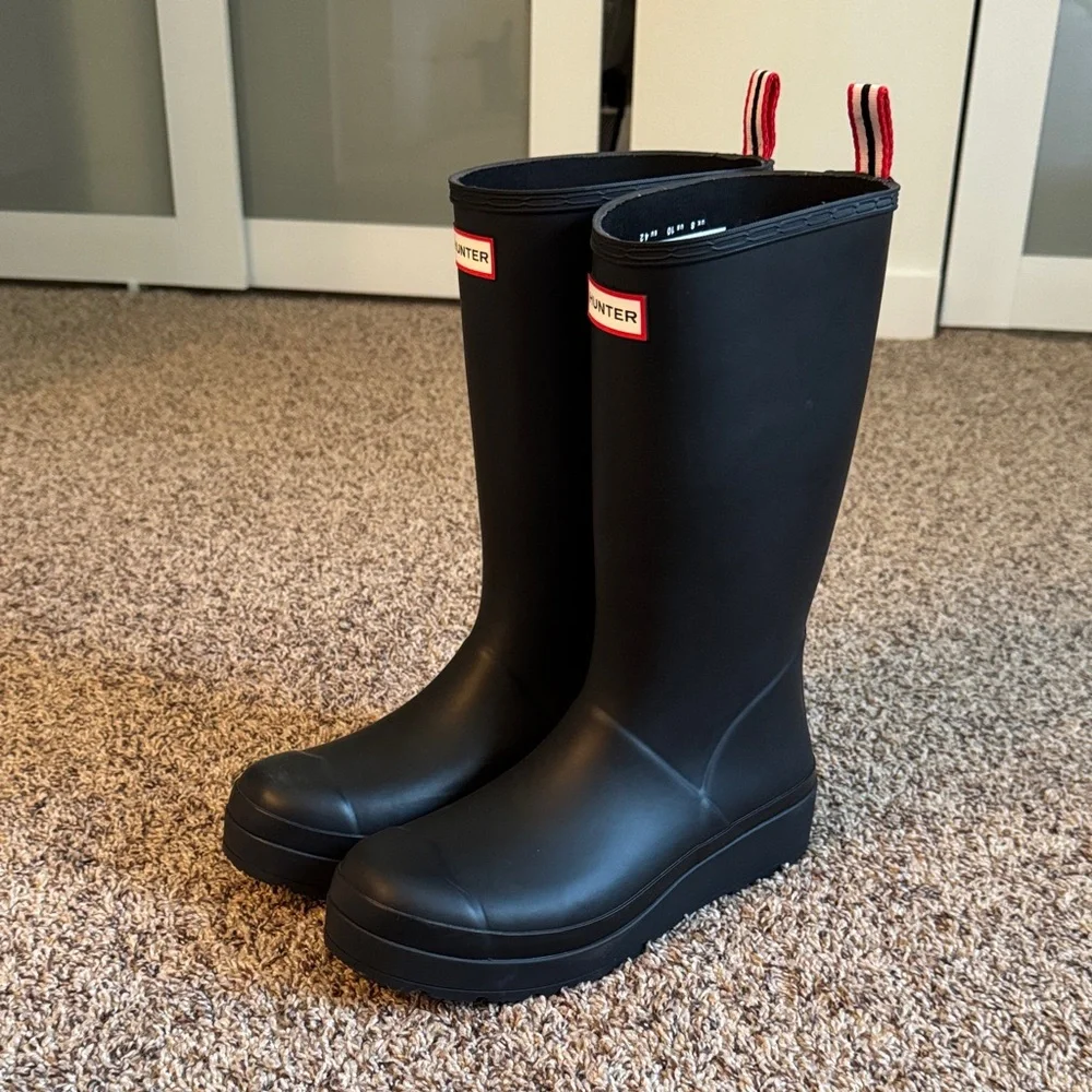 Hunter Play Tall Rain Boots - Picture 1 of 8